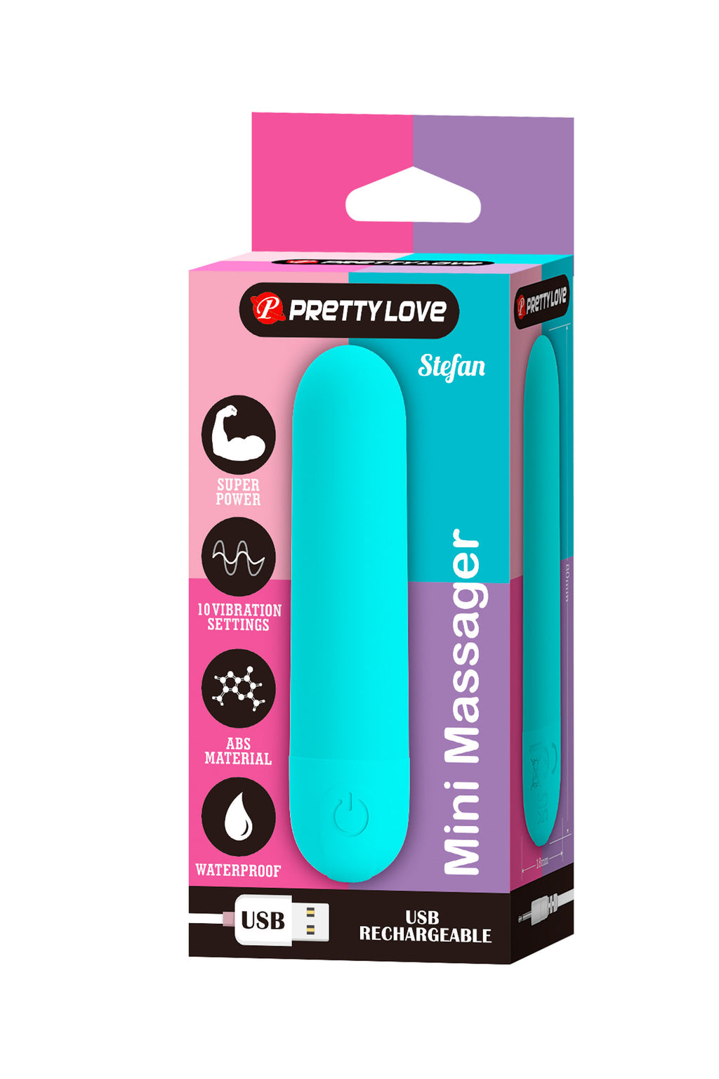 Stephan Mini Vibro - Vibromasseur compact et puissant pour stimulation ciblée